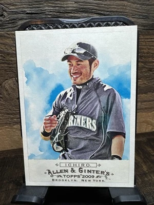 2009 Topps Allen and Ginter #100 Ichiro Suzuki Seattle Mariners HOF - Image 1 of 2
