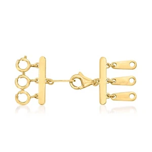 Pure Collection by Ross-Simons Italian 14kt Yellow Gold Layering Clasp - Picture 1 of 6