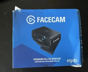 Elgato Facecam MK.2 Premium 1080p60 Full HD USB Webcam (Black), 10WAC9901 - Picture 1 of 2