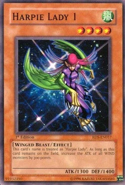 YuGiOh Harpie Lady 1 RDS-EN017 Common Englisch NM 1st - Bild 1 von 2
