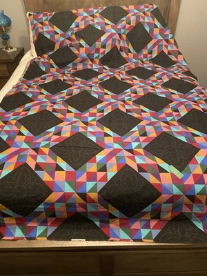 Printed Cheaters Quilt Fabric: 2  1/2 Yards X 90" - Image 1 of 2