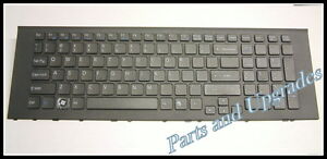 Original-Zubehör-Hersteller Sony Vaio VPCEJ1AFX VPCEJ1AFX/B VPC-EJ1AFX US schwarze Tastatur mit Rahmen NEU