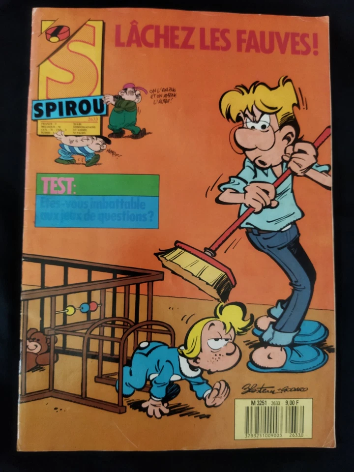 Spirou: Lâchez The Tan ! No 2633 Good Condition - Image 1 of 4