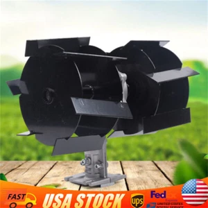 9-Teeth Garden Weeding Wheel Digging Head Durable Lawn Mower Parts 35 * 25cm - Picture 1 of 14