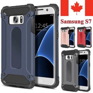 For Samsung Galaxy S7 Case Heavy Duty Dual Layer Hybrid Shockproof Armor Cover