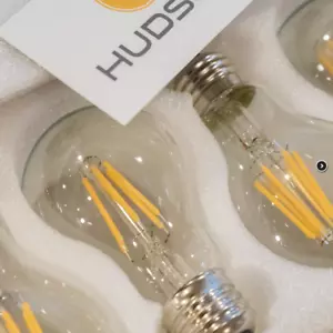 6-Pack Dimmable Vintage LED Edison A19 Bulbs 6w 2700K Warm White 60W Equivalent - Picture 1 of 10
