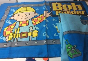 BOB THE BUILDER 2 Pc Twin Flat Sheet & Pillowcase - Picture 1 of 1