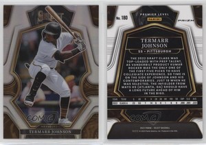 2023 Panini Select Premier Level Silver Prizm Termarr Johnson #180