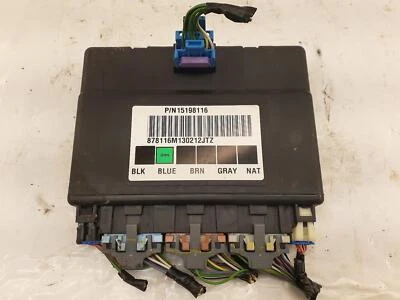 Módulo de control de carrocería usado se adapta a: camioneta GMC Sierra 2500 2003 control de carrocería BCM unde Foto 1 de 4