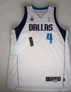 nike authentic procut michael finley jersey game used 2001 unity 911 signed mavs - Picture 1 of 10