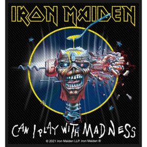 IRON MAIDEN - Can I Play With Madness Aufnäher Patch Official Merchandise