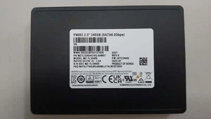 Original Samsung PM893 240GB 2.5" SSD MZ7L3240HCHQ-00A07 SATA III TLC LOT New - Picture 1 of 3