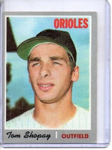1970 TOPPS #363 TOM SHOPAY BALTIMORE ORIOLES (ROOKIE CARD) - Picture 1 of 2