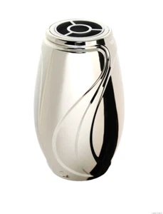 Jarrón funerario exclusivo "Verbena" plata maciza brillante florero jarrón cementerio - Imagen 1 de 1