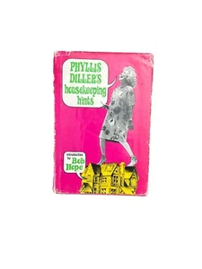 Signed PHYLLIS DILLER'S HOUSEKEEPING HINTS - Hardcover With Dustjacket - 1966 - Picture 1 of 11