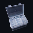 13pcs/set Plastic Transparent Storage Box Small Parts Storage Box Flip Cover