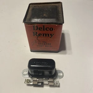 NOS GM DELCO REMY LIGHT RELAY 1116789 NEW OPEN BOX 1932-1954 CARS TRUCKS GM - Picture 1 of 13