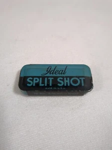 Vintage Ideal Split Shot tin, No. 3/0 split shot, fishing with Contents - Picture 1 of 5