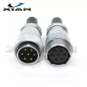 WEIPU WS28 25A 7Pin Waterproof Aviation Connector IP67,Cable Wire Plug Socket - Picture 1 of 8