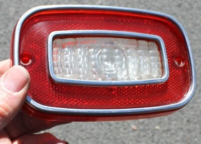 1971 1972 1973 Chevrolet Vega Reverse Tail Light Lens OEM GM 5965984-1 GM - Image 1 of 4