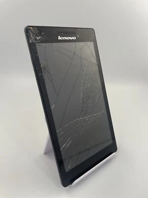 Lenovo Tab 2 A7-20F Black WiFi 7" Android Tablet Cracked Spares And Repairs #D - Image 1 of 4