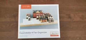 YouCopia ShelfSteps 4-stufiger Organizer fasst 48+ Gewürzflaschen im Schrank oder in der Speisekammer - Bild 1 von 6