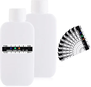 12 Pcs Urine Test Complete Kit, Include 2 Urine Test Bottles 10 Temperature Test - Picture 1 of 12