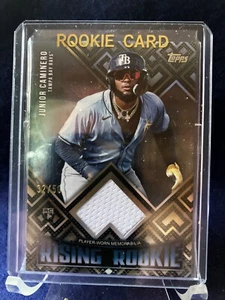 2024 Topps Junior Caminero Rising Rookie Relic Card RRR-JC 32/50 - Picture 1 of 2