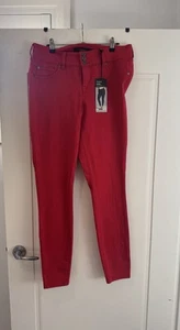 Torrid Plus Size 12XTall Red Jeggings BNWT - Picture 1 of 4