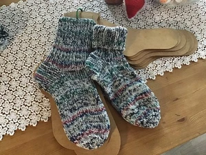 Handstrick-Woll-Socken/Handarbeit vom Wol(l)kenschäfchen - Bild 1 von 7