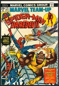 Marvel Team-Up 25 VF 8.0 Daredevil Marvel 1974 - Picture 1 of 3