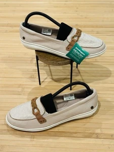 Grasshoppers Ortholite Damenschuhe 8,5 W beige maritim Slipper bequem NEU - Bild 1 von 11