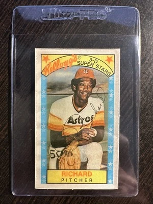 1979 KELLOGG'S #19 J.R. RICHARD HOUSTON ASTROS NM-MT *Hot Corner Vintage* B - Image 1 of 2