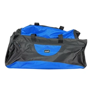 Ciao 26" Blue Rolling Duffel Bag Travel Luggage Upright Wheels – New No Tags - Picture 1 of 4