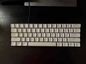 Razer Huntsman Mini Special Edition White 60% Gaming Keyboard Red Switches - Picture 1 of 1