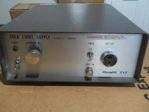Olympus CLE Endoscopy Cold Light Supply Source Powers On Only Test Made - Picture 1 of 22