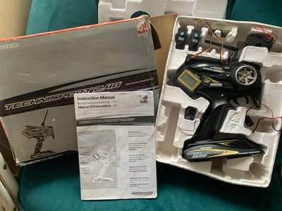Acoms Techniplus 2.4 Rc transmitter, receiver and servos. Vintage Rc. Rare - Image 1 of 4
