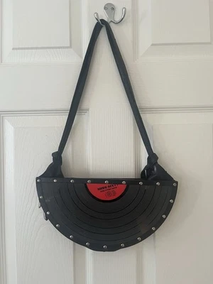 Vintage 2000s Miss Sixty Italy Vinyl Record shoulder bag/handbag good condition  - Image 1 of 4