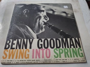 Benny Goodman - Swing Into Spring VG+ Original DG Columbia TEXACO LP Record 1958 - Picture 1 of 5