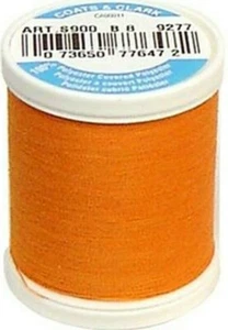 Coats & Clark ~ Dual Duty All Purpose Thread, 125 yd ~ (S900-9277 - Pumpkin) - Picture 1 of 1