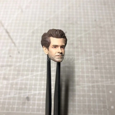 Painted 1/10 1/12 SpiderMan Andrew Garfield Head Sculpt fit 6" SHF MAFEX ML Neca Cover