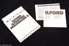 Ilford Multigrade II Set of 12 Filters 3.5 x 3.5" / 8.9 x 8.9 cm V25