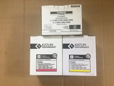 3 Compatible con Tóner Canon GPR-23 MYK para iR C2550 C2880 C3080 FedEx ¡2 días!! Foto 1 de 4