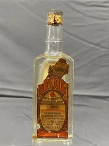 NYOIL 6.5" Rare Unused Bottle William F. Nye 4 1/2” Gun/Bike/Sewing Oil w/ label - Picture 1 of 6