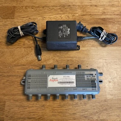 Eagle Aspen 4x8 Multi Switch DTV4X8 4 Inports 8 Outports Multi Satellite Dish - Image 1 of 4