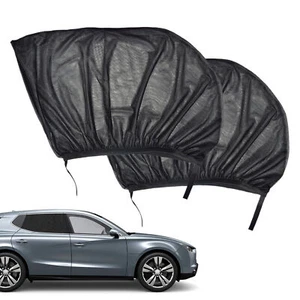 4pcs Universal Car Side Window Sun Shade Sunshade Cover Visor Mesh Screen Shield - Picture 1 of 12