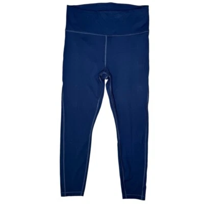 Athleta Ultimate Stash Pocket 7/8 Tights S Navy Blue Athletic Yoga 531262 - Image 1 of 4