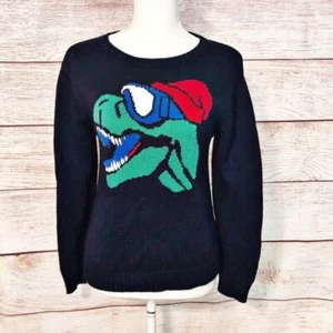 Gymboree Winter Dinosaur Sweater Size M (7-8) - Picture 1 of 7