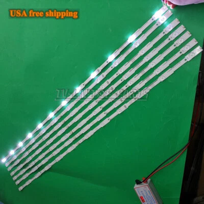 New LG 55LF5700-UA LB55037 LB55040 LB55043 LB55052 E556 LED Backlight strips(14) - Image 1 of 4