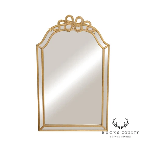 Friedman Brothers French Neoclassical Style Gilt Wall Mirror Cover